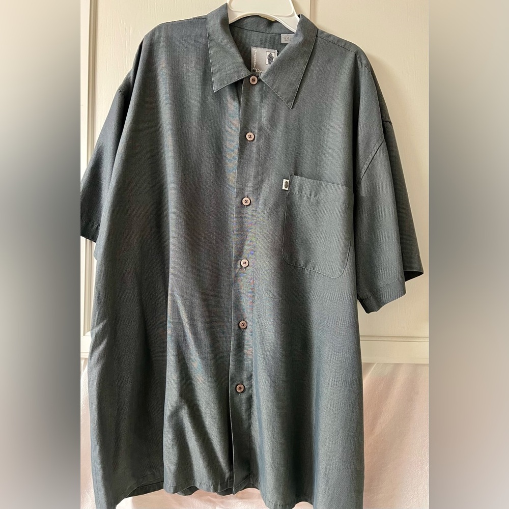 Men's Stylish Black Button Down Shirt